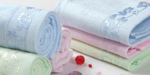 Jacquard Border Towels