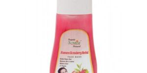 Organic Sunrise Strawberry Aloevera Face Wash