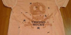 Mens V-neck T-shirts