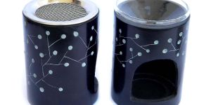 SOAPSTONE CARVED OIL BURNER