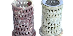 SOAPSTONE T-LIGHT CANDLE HOLDER