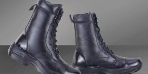 Mens Full Leather Long Boots