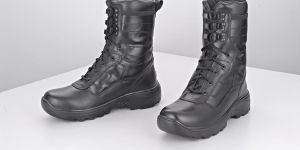Men's Full Leather with Out Toe Boots