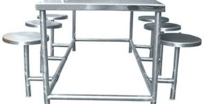 Stainless Steel Dining Table Set