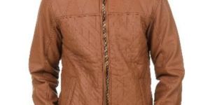 Leather Tan Color Jacket