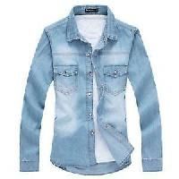 Faded Denim Shirts