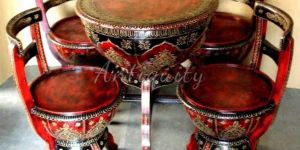 Wooden Coffee Table Set