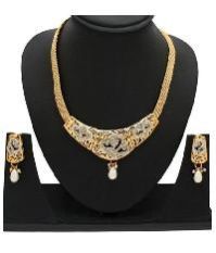 Gold Plated Necklace Set