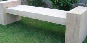 Granite Garden Bench