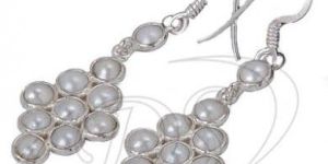 Pearl Silver Earrings
