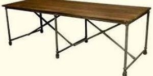 Iron Wood Dining Table