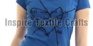 Ladies Round Neck T-shirts