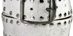 Leather Crackle Belt