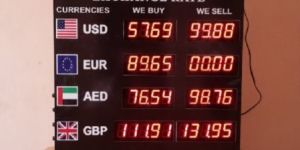 Foreign Exchange Display Board
