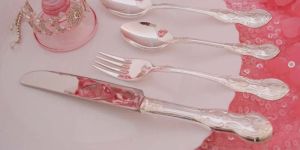 Pure Silver Cutlery - 24 pcs Set