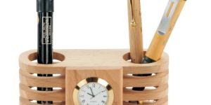 Wooden Pen Stand