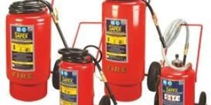 BC-ABC Conventional Type Trolley Mounted Fire Extinguisher