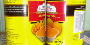 Canned Kesar Mango Pulp