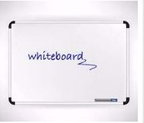 PLAIN WHITE BOARD