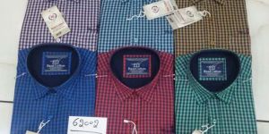 Mens Check Cotton Shirts