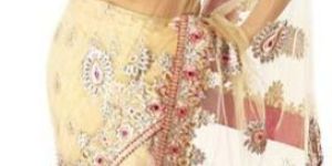 Embroidered Net Sarees