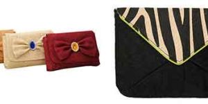 Ladies Jute Clutch Purse