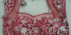 Ladies Velvet Blouse