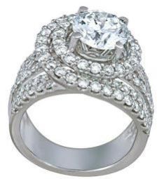 Ladies Diamond Solitaire Ring