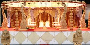Peacock Wedding Mandap