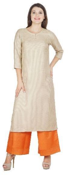 SSTC004-Baije Tussar Cotton Kurtis