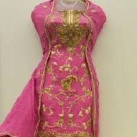 Unstitched Designer Punjabi Suits