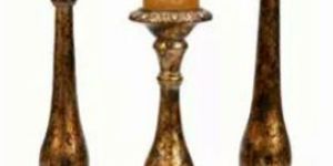 Wooden Candle Holders