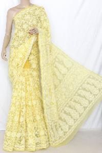 Chikan Embroidered Sarees