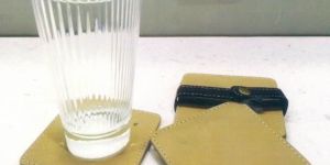 Leather Coaster Set