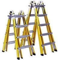 A Type Fiberglass Ladders