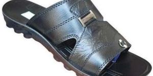 Mens Leather Slippers