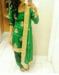 Chanderi Salwar Suit
