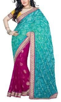 Bandhej Saree