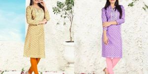 Cotton Printed Kurti