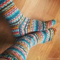 Socks Knitted Yarns