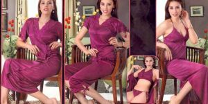 Bridal 6 Pieces Nighty  Set