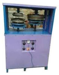 Semi Automatic Double Die Dona Plate Making Machine
