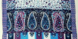 Printed Cotton Voile Stoles