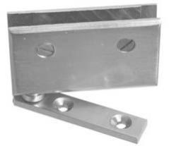 Brass Glass Pivot with Base