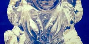 Crystal Lakshmi Statue