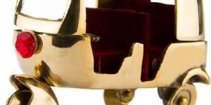 Antique Brass Auto Rickshaw