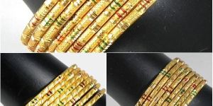 Gold Plated Bangles
