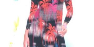 Long Fancy Reyon Printed Kurtis