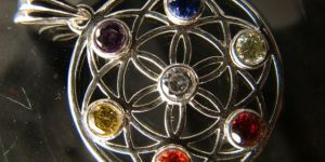 Chakra Flower Of Life Pendant