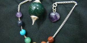 Gemstone Fancy Chakra Pendulum